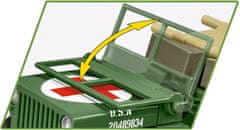 Cobi 2295 II WW Sanitka Willys MB D-DAY, 1:35, 130 k, 1 f