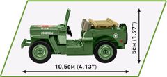 Cobi 2295 II WW Sanitka Willys MB D-DAY, 1:35, 130 k, 1 f