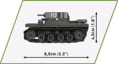 Cobi 2740 3 tanky: Panzer I, Valentine IX, Renault R, 1:35, Tank Museum, Les Blindes in Saumur, DPM, 620 k