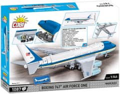 COBI 26610 Boeing 747 Air Force One, 1:144, 1087 k