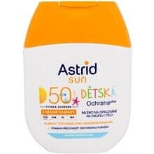 Astrid Astrid - Sun Kids Face and Body Lotion SPF50 - Dětské voděodolné opalovací mléko na tělo a obličej 60ml 