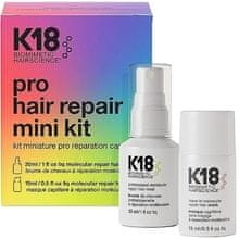 K18 K18 - Pro Hair Repair Mini Kit - Sada pro regeneraci, výživu a ochranu vlasů 45ml 