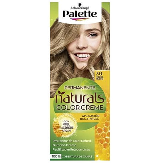 Schwarzkopf Schwarzkopf Palette Naturals Color Creme 7.0 Medium Blonde