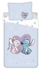 Jerry Fabrics Disney Lilo and Stitch Heart bedding set 140×200cm, 70×90 cm