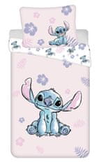 Jerry Fabrics Disney Lilo and Stitch Pink bedding cover 140×200cm, 70×90 cm