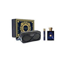 Versace Versace Dylan Blue Eau De Toilette Spray 100ml Set 3 Pieces 