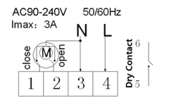 BOT WiFi izbový termostat Tuya RT3 3A biela