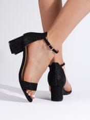 Amiatex Dámske sandále 109015 + Nadkolienky Gatta Calzino Strech, čierne, 37