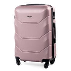 Rogal Ružový luxusný kufor do lietadla "Luxury" - veľ. M