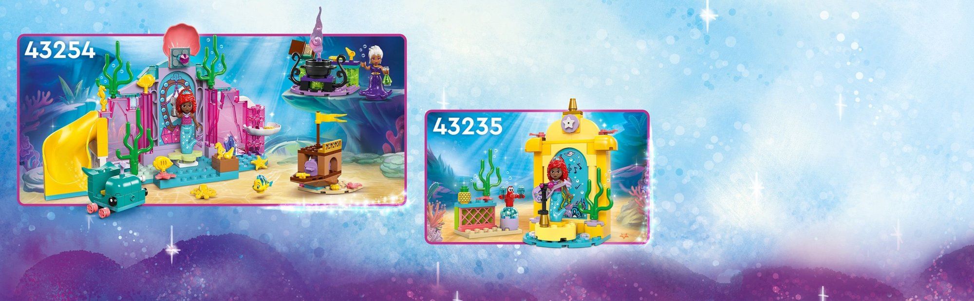 LEGO Disney Princess 43235 Ariel a jej hudobné pódium