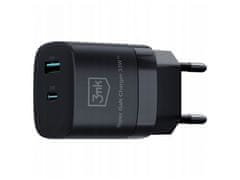 3MK 3mk Hyper GaN Charger Black Sieťová nabíjačka 33W 