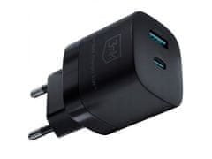 3MK 3mk Hyper GaN Charger Black Sieťová nabíjačka 33W 