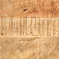 Petromila vidaXL Skrinka na topánky 60x35x53 cm masívne mangovníkové drevo