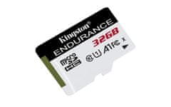 Kingston 32GB microSDHC Endurance 95R/30W C10 A1 UHS-I bez adaptéra