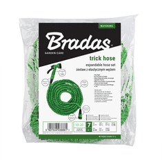 Bradas Flexibilná, zmršťovacia záhradná hadica 10-30m s postrekovačom - zelená TRICK HOSE BR-WTH1030GR-T-L