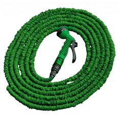 Bradas Flexibilná, zmršťovacia záhradná hadica 10-30m s postrekovačom - zelená TRICK HOSE BR-WTH1030GR-T-L