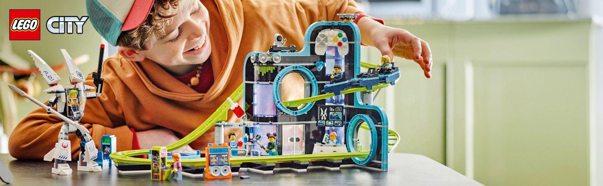 LEGO City 60421 Zábavný park Robotický svet