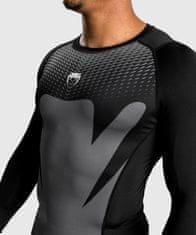 VENUM Rashguard VENUM Attack Dlhý rukáv - čierna/sivá