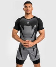 VENUM Rashguard VENUM Attack Krátky rukáv - čierna/sivá