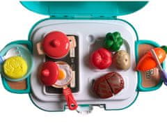 AUR Detská kuchynka v pojazdnom kufríku