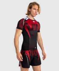 VENUM Rashguard VENUM Adrenaline Kr. rukáv - červený