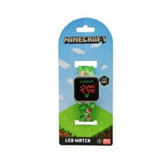 KIDS LICENSING LED Hodinky MINECRAFT, MIN4129