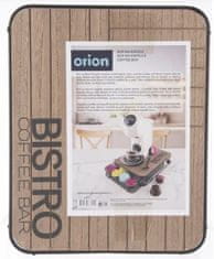 ORION 811255 Box na kapsule Bistro 30x24x6, 5 cm hnedá, čierna
