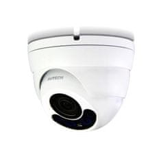 Avtech Kamerový set 1x NVR AVH1109 a 4x 2MPX Motorzoom IP Dome kamera DGM2443SVSE + 4x Kábel UTP 1x RJ45 - 1x RJ45 Cat5e 15m!