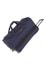 Travelite Basics Wheeled duffle L Navy/orange