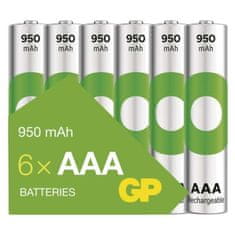 GP Nabíjacia batéria GP ReCyko 950 (AAA) 6 ks