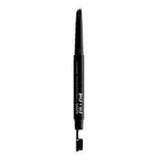 NYX Nyx Fill & Fluff Eyebrow Pomade Pencil Black 15g 