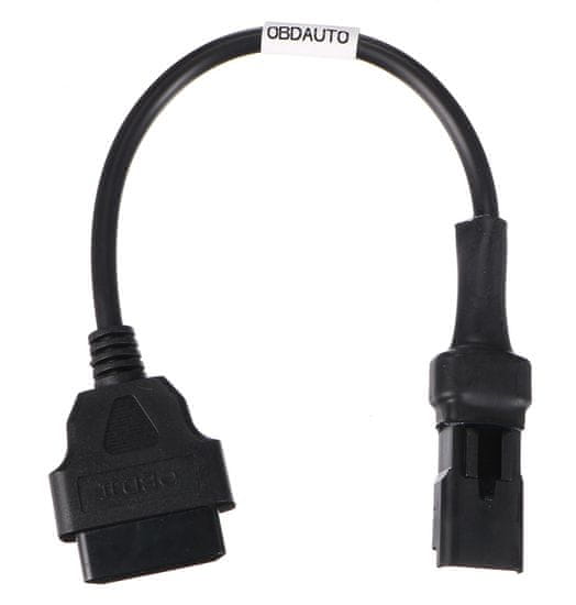 SIXTOL OBD-II redukcia 4-pin pre moto Ducati MECHANIC CABLE 18