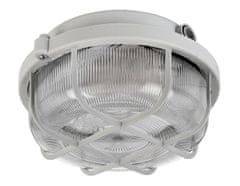 Light Impressions Deko-Light stropné a nástenné prisadené svietidlo - Syrma okrúhle, 1x max. 100 W E27, šedá 731164