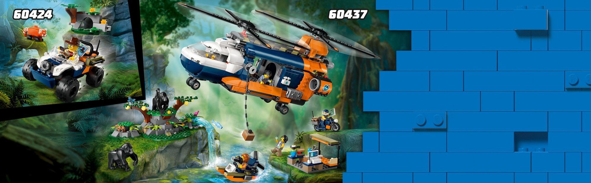 LEGO City 60426 Terénne vozidlo na prieskum džungle