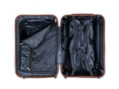 Mifex Cestovný kufor sredny, V99B, béžová, TSA