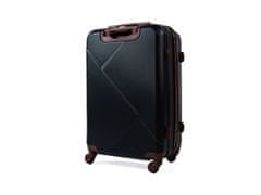 Mifex  Cestovný kufor veľký V99B, čierna, TSA,74x50x30