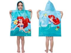 Jerry Fabrics Detské pončo Disney Princess Ariel