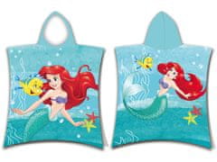 Jerry Fabrics Detské pončo Disney Princess Ariel