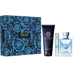 Versace Pour Homme - EDT 100 ml + sprchový gel 150 ml + EDT 10 ml