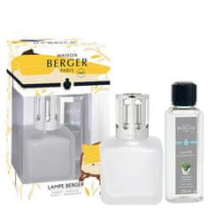 Maison Berger Paris Darčeková sada katalytická lampa Glacon biela + náplň Citronella 250 ml