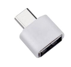 HADEX Redukcia USB A - USB-C - biela
