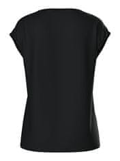 Pieces Dámske tričko PCBILLO Loose Fit 17078732 Black (Veľkosť L)