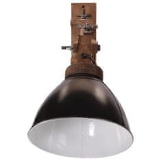 Petromila vidaXL Nástenné lampa 25 W čierna E27