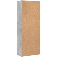 Petromila vidaXL Vysoká skrinka betónovo sivá 70x35x180 cm kompozitné drevo
