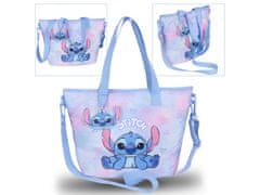 Disney Disney Stitch Detská kabelka tie dye, kabelka na rameno pre dievčatko 32x23x8 cm 