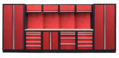 AHProfi Kvalitný PROFI RED dielenský nábytok - 4535 x 2000 x 495 mm - RTGS1300AE
