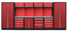 AHProfi Kvalitný PROFI RED dielenský nábytok - 4535 x 2000 x 495 mm - RTGS1300AP