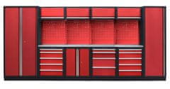 AHProfi Kvalitný PROFI RED dielenský nábytok 4235 x 495 x 2000 mm - RTGS1300AL