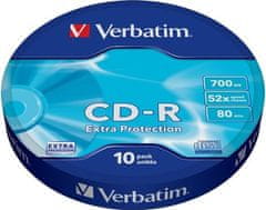 VERBATIM CD-R DL 700MB 52x Extra protection 10-spindl RETAIL
