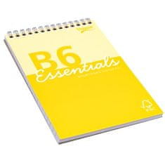 Pukka Pad Špirálový blok "Unipad Essentials Shorthand", mix, B6, linajkový, 80 listov, ESS-SHB6AST